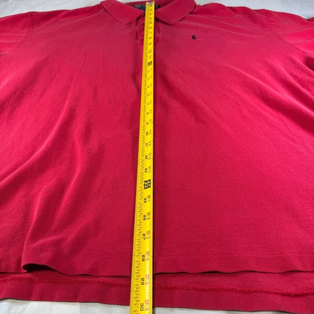 Lot of 2 Polo Ralph Lauren Men's 4XB Shirts Short Sleeve Button Down & Polo